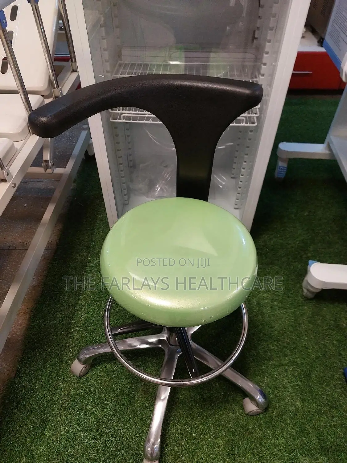 Doctors Stool. - Adjustable Height.