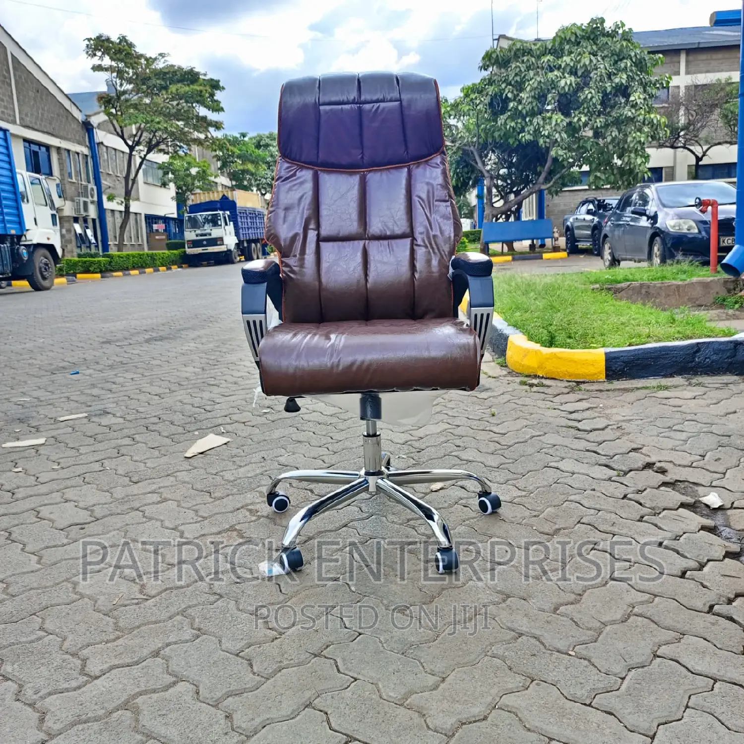 Executive Imported Directors Office Leather Chair