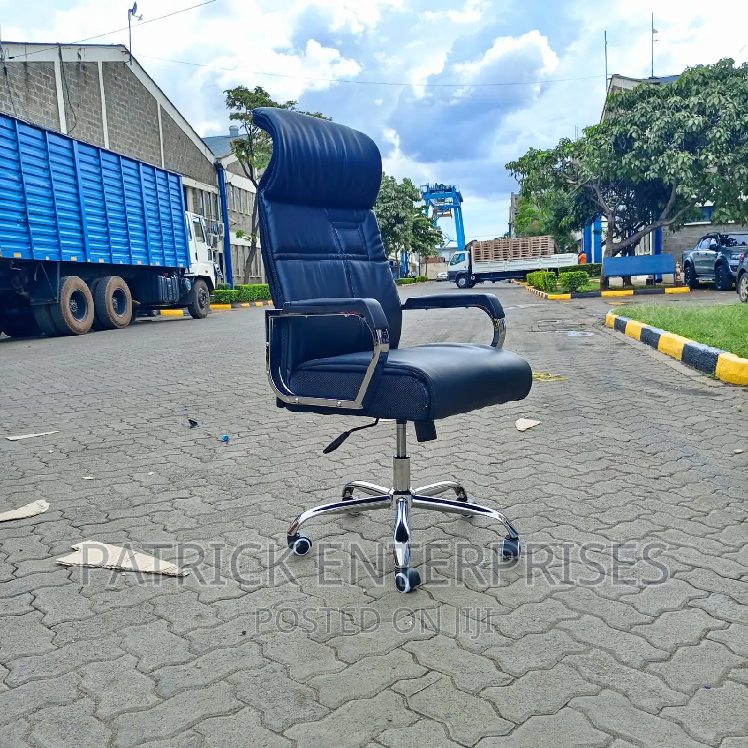 Executive Imported Directors Office Leather Chair