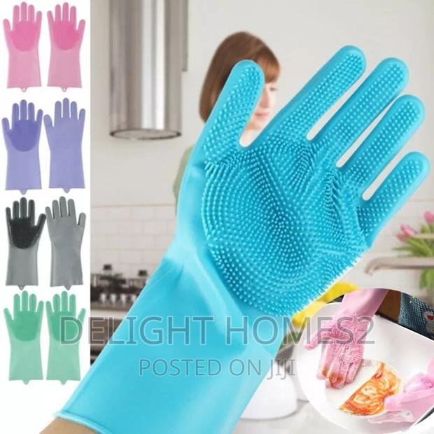 Silicon Wash Gloves - thumbnail 2