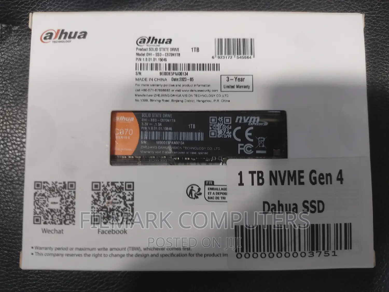 Dahua 1tb M.2 Nvme Pcie Gen4×4 SSD