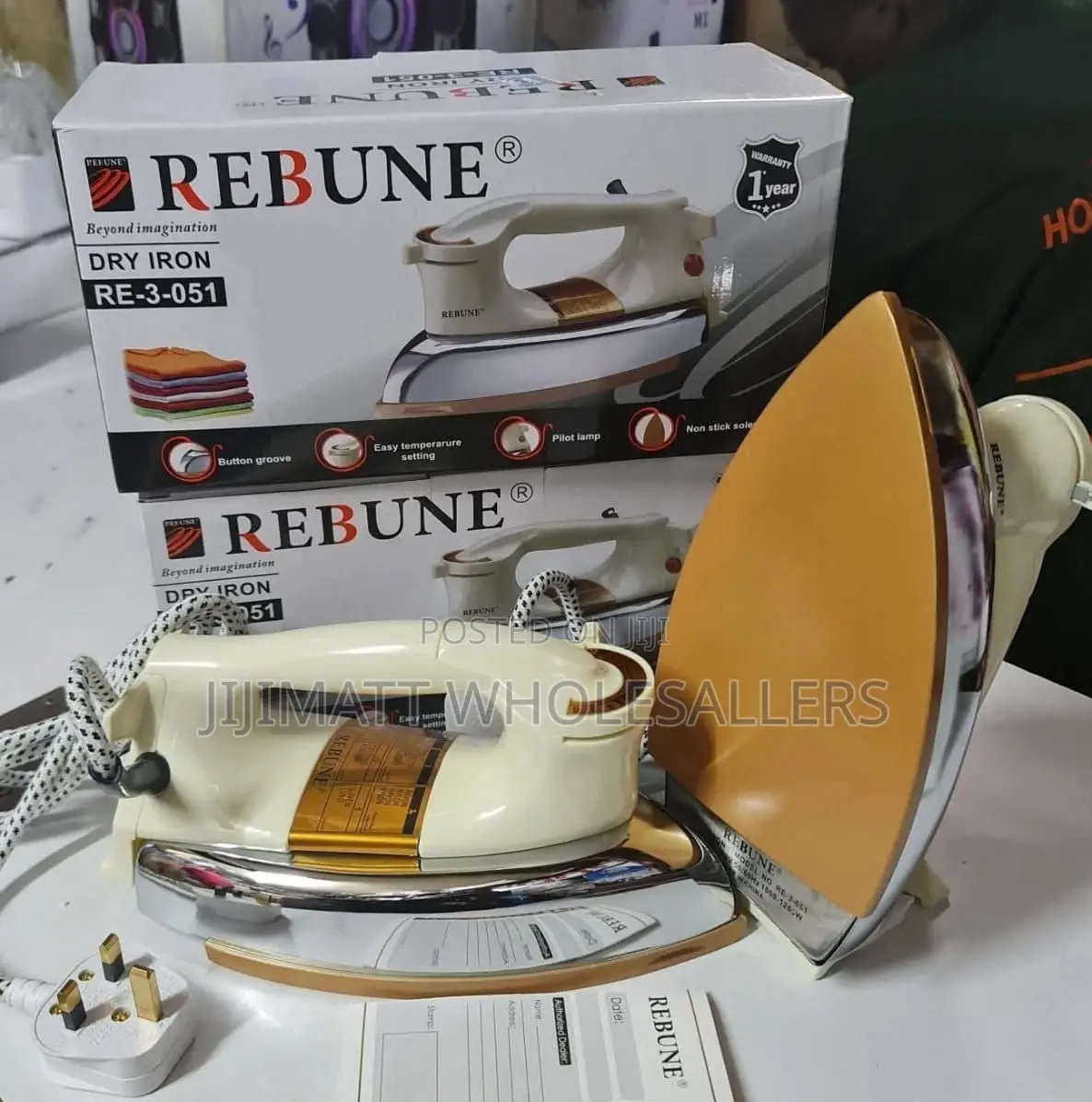 Rebune Dry Iron Box Available at 2250