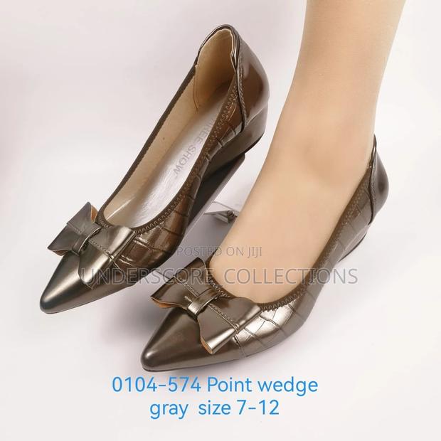 Classy Turkey Pointed Leather Flat Shoes - thumbnail 3