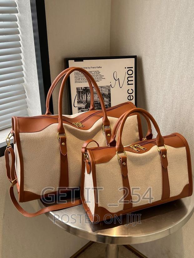 *Quality Vintage Boston Canvas Travelling Bag - thumbnail 3