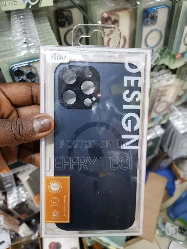 iPhone 13 Pro Max Case : Metal Upgraded Lock Magsafe Cover W - main view