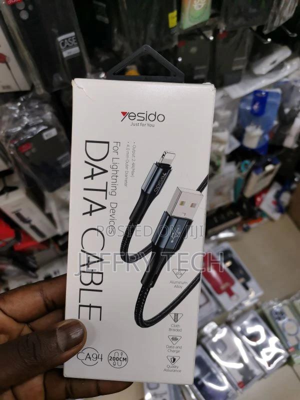 USB to 8 Pin Charging Cable, Length: 2m - main view