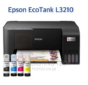 .Epson Ecotank L3210 A4 All-in-One Ink Tank Printer