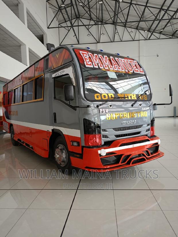 New Isuzu Executive Bus 2023 Grey - thumbnail 2