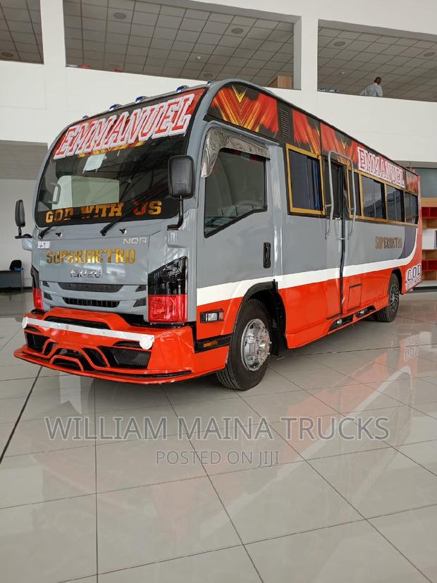 New Isuzu Executive Bus 2023 Grey - thumbnail 4