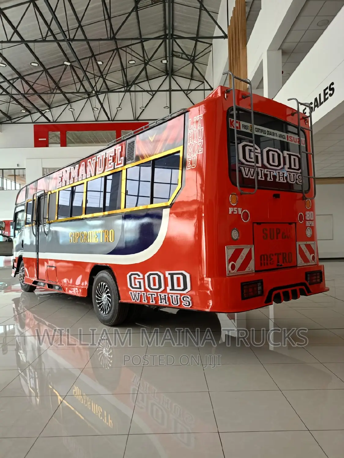 New Isuzu Executive Bus 2023 Grey