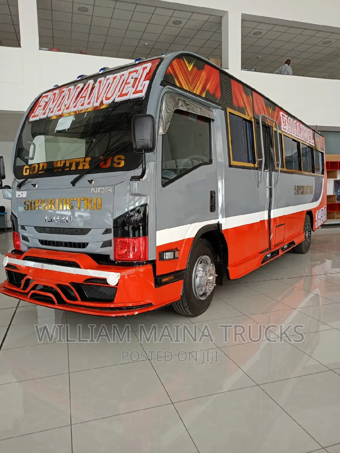 New Isuzu Executive Bus 2023 Grey