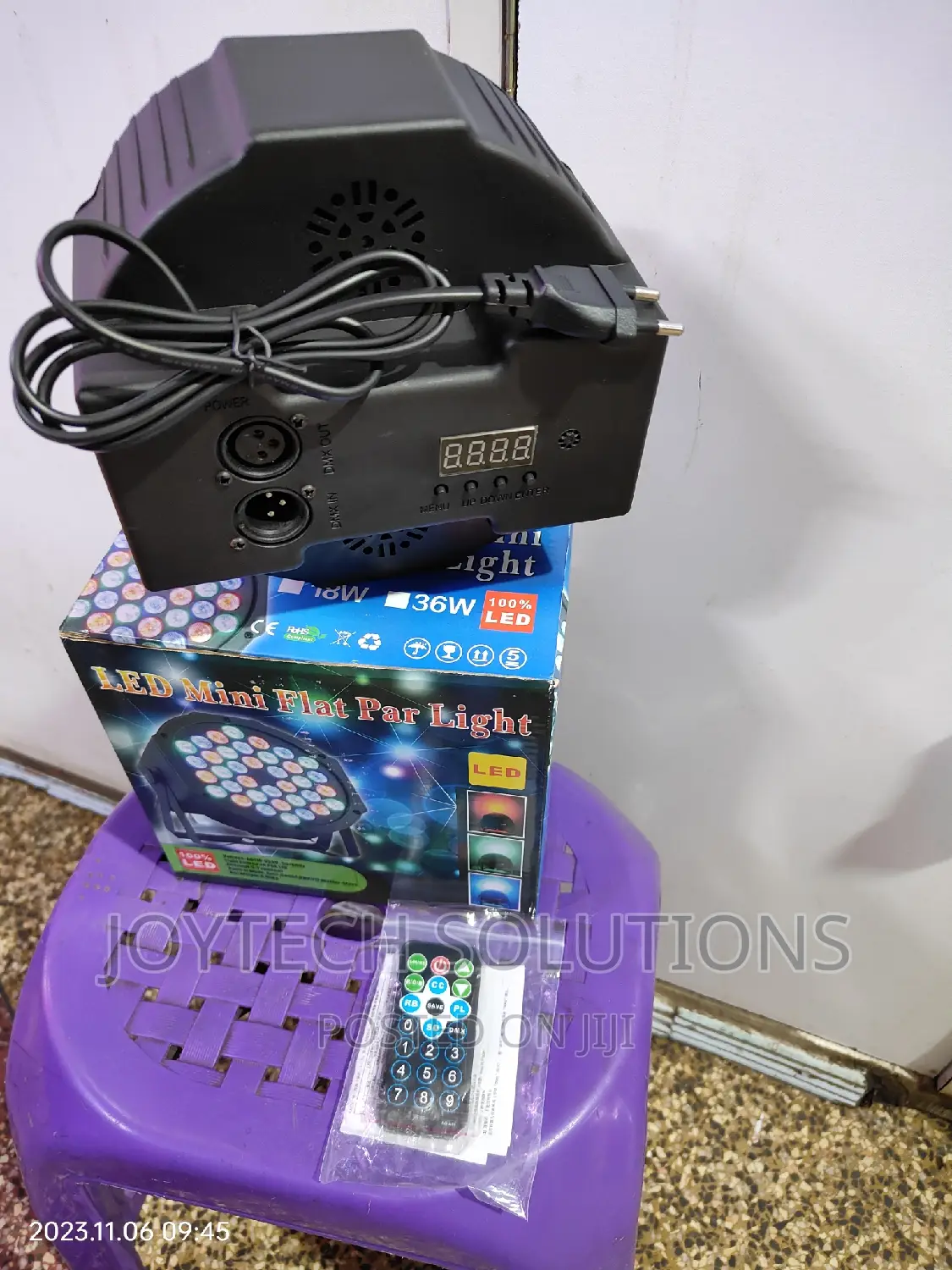 Bland New Led Mini Flat Par Light. 36watts
