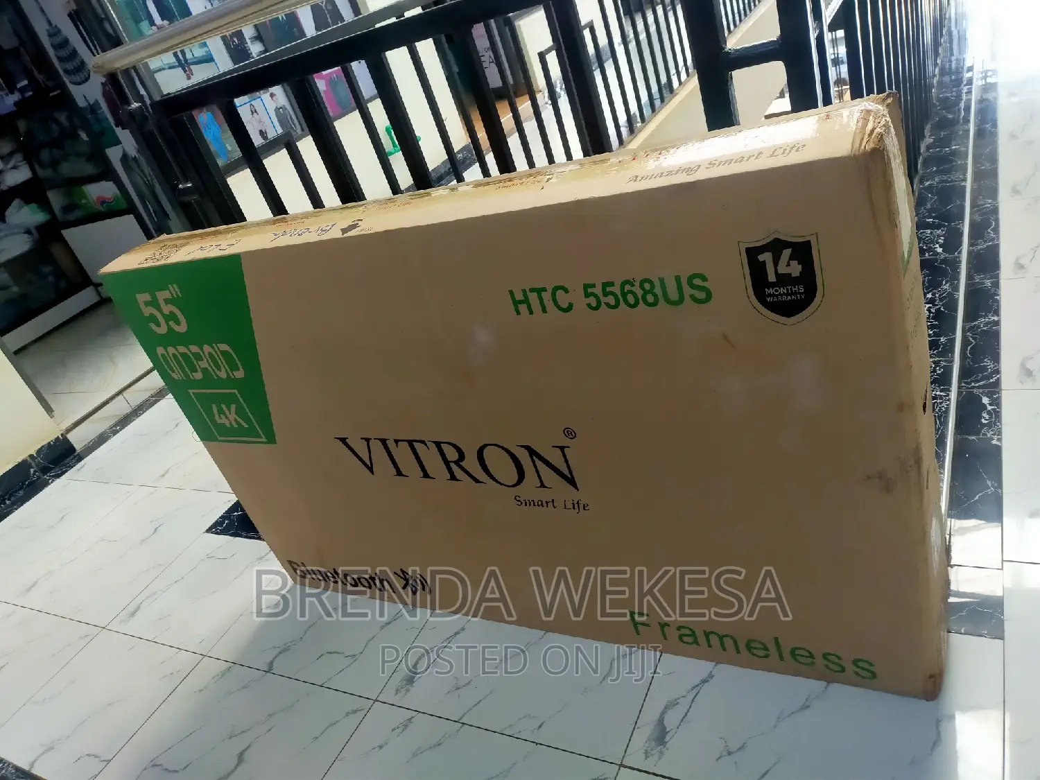 Vitron 55 Inch Smart Android Led Tv Htc5568s - Other