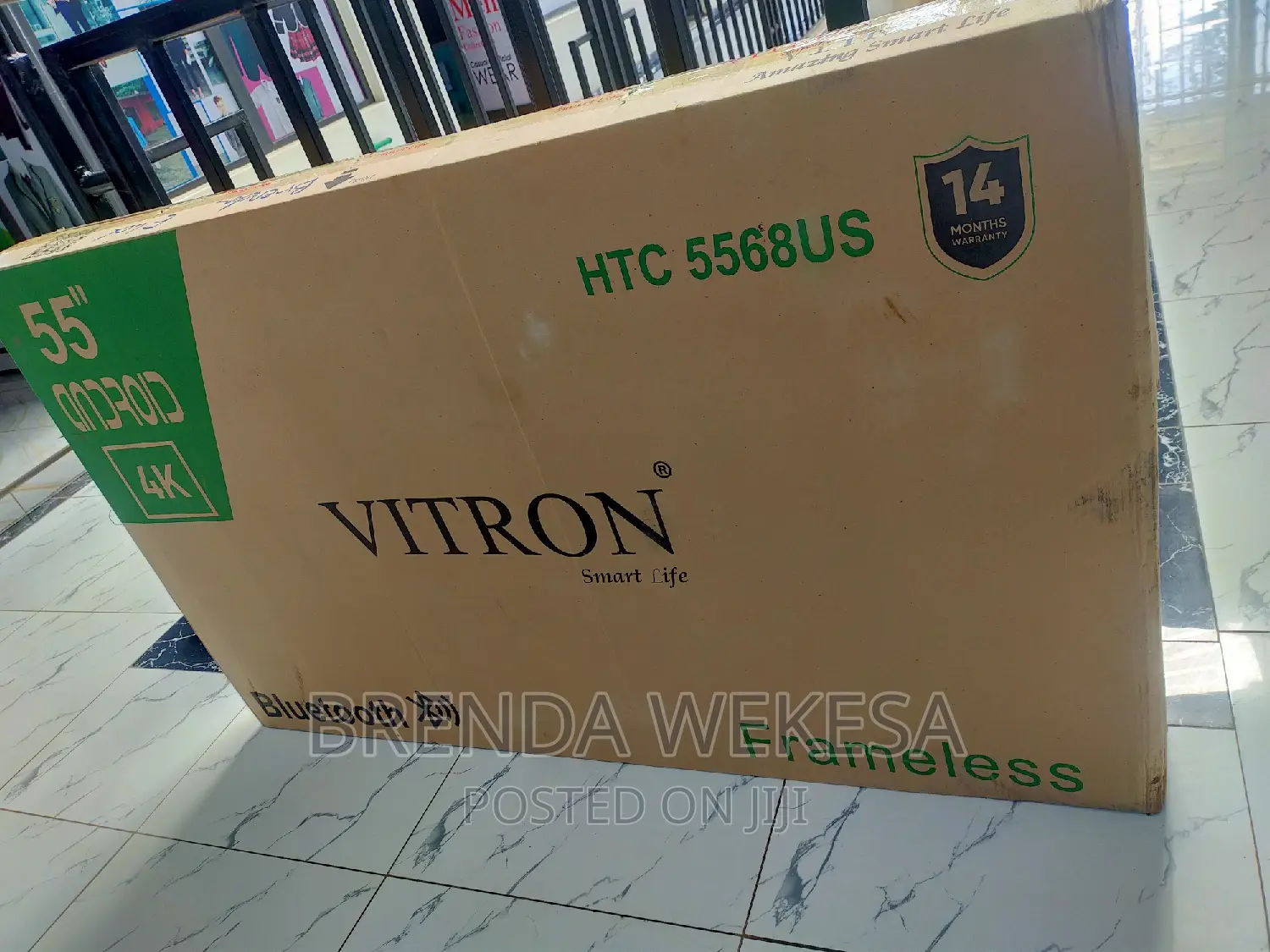 Vitron 55 Inch Smart Android Led Tv Htc5568s - Other