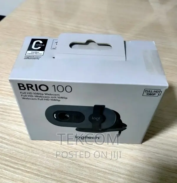 Logitech Brio 100 Webcam || Brio 100 1080p Webcam