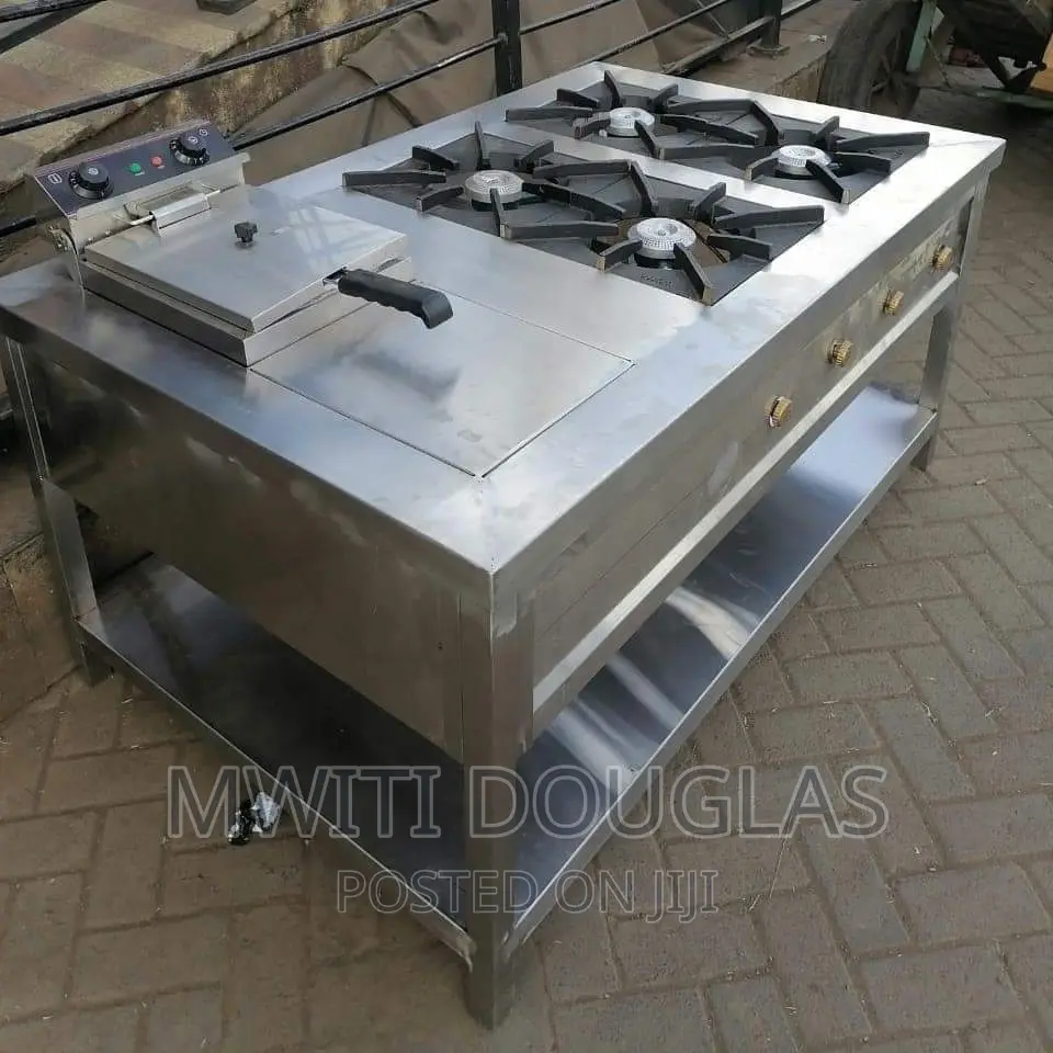 Four Burner Combined Cooker Units