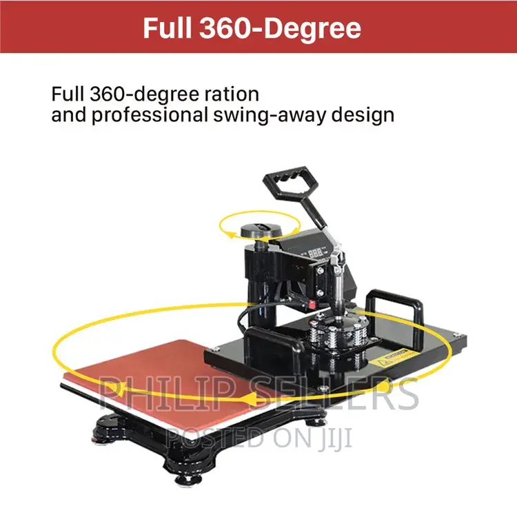 8in1 Sublimation Transfer Plate Cap Mug T Shirt Combo Multif