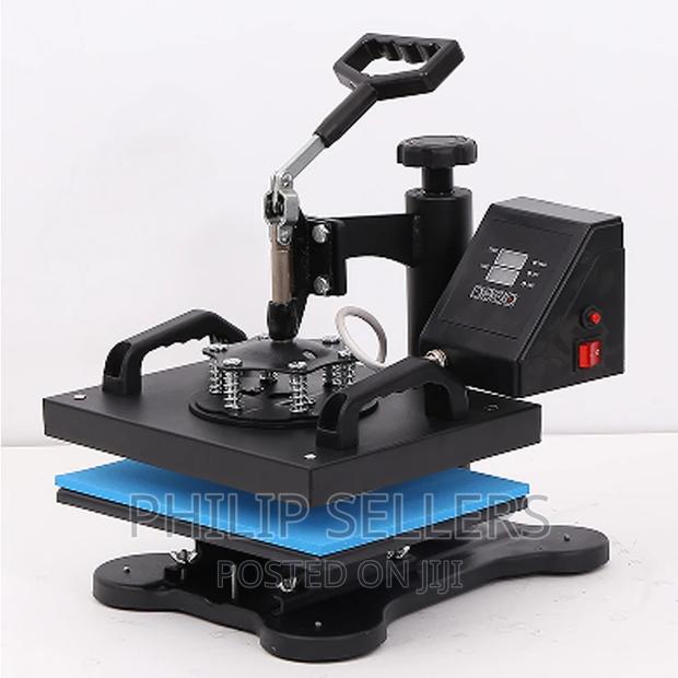 8in1 Sublimation Transfer Plate Cap Mug T Shirt Combo Multif