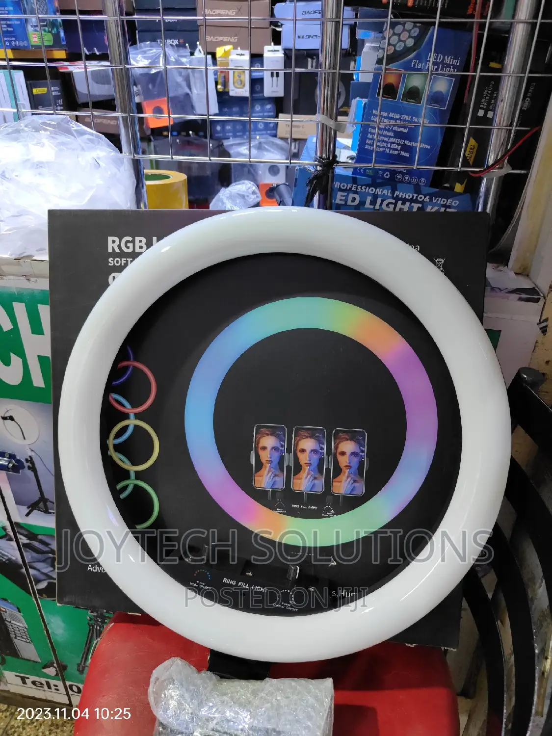 Incredible RGB Ringlight 18inches With Free 2.1 Tripod