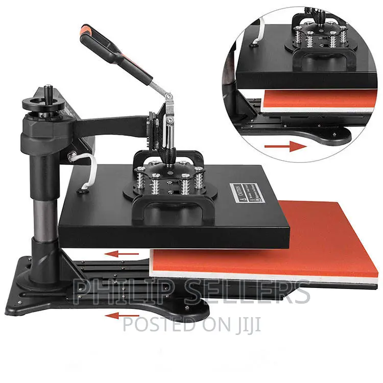 Heat Press 8 in 1 Single LCD Display Combo Heat Press