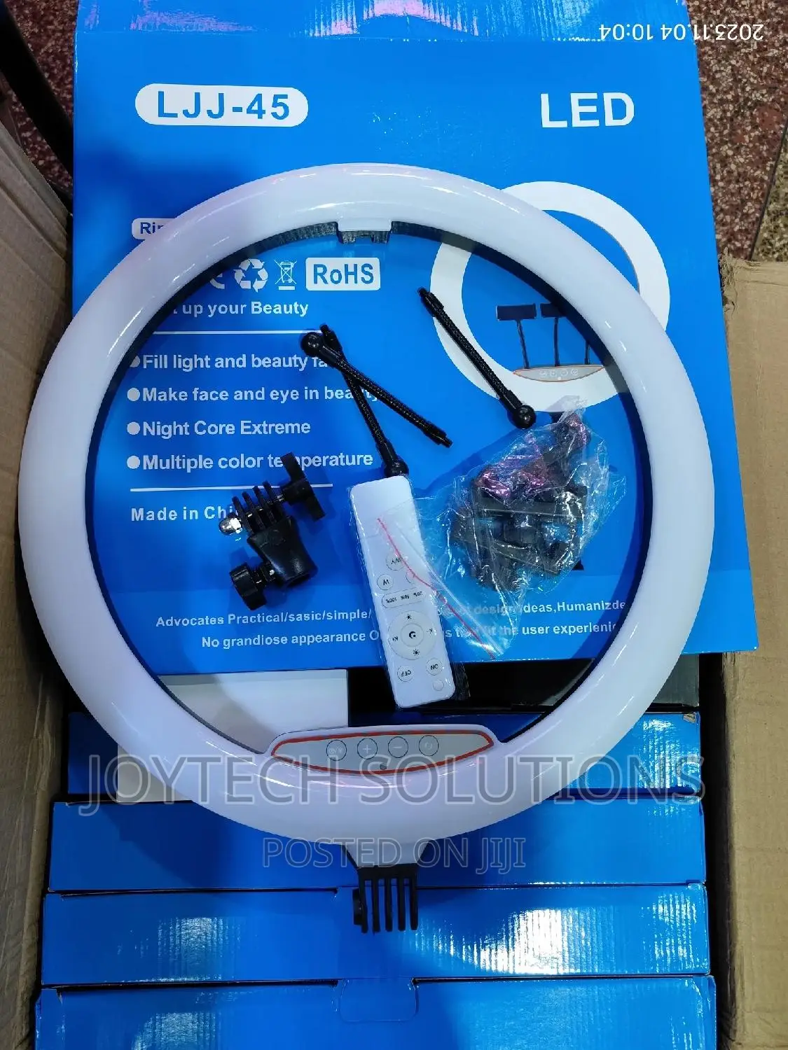 Original RJJ 45 18inche Ring Light With Stand .