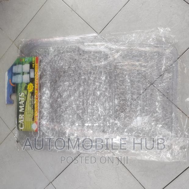 Light Clear 5 PCS Car Floor Mats