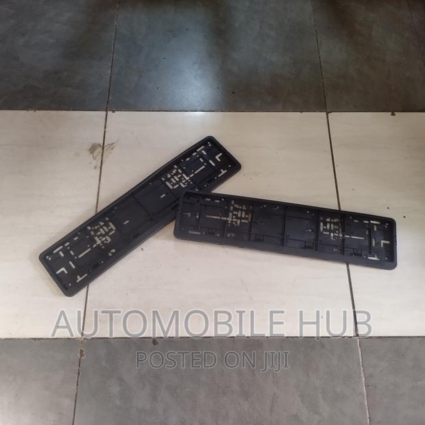 2pcs Plastic New Number Plates Holder