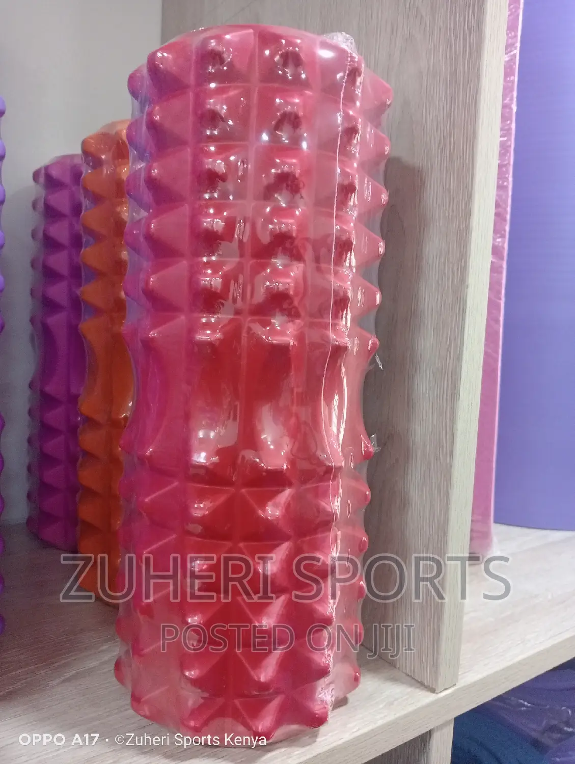 33cm Foam Roller Muscle Massager Red