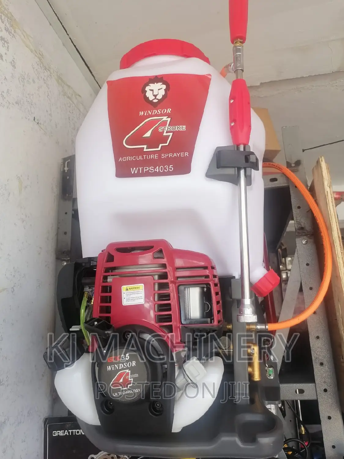 4 Stroke Windsor Gasoline Powered Knapsack Sprayer -Quality