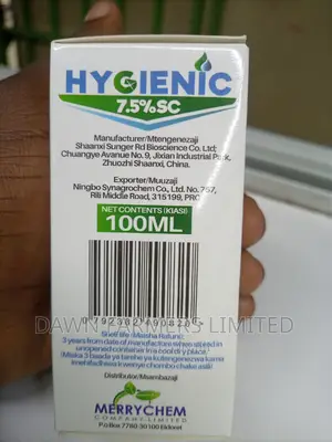 Hygienic 7.5%Sc 100ml Insecticide