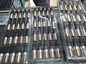 Silver XLR Male Cannon