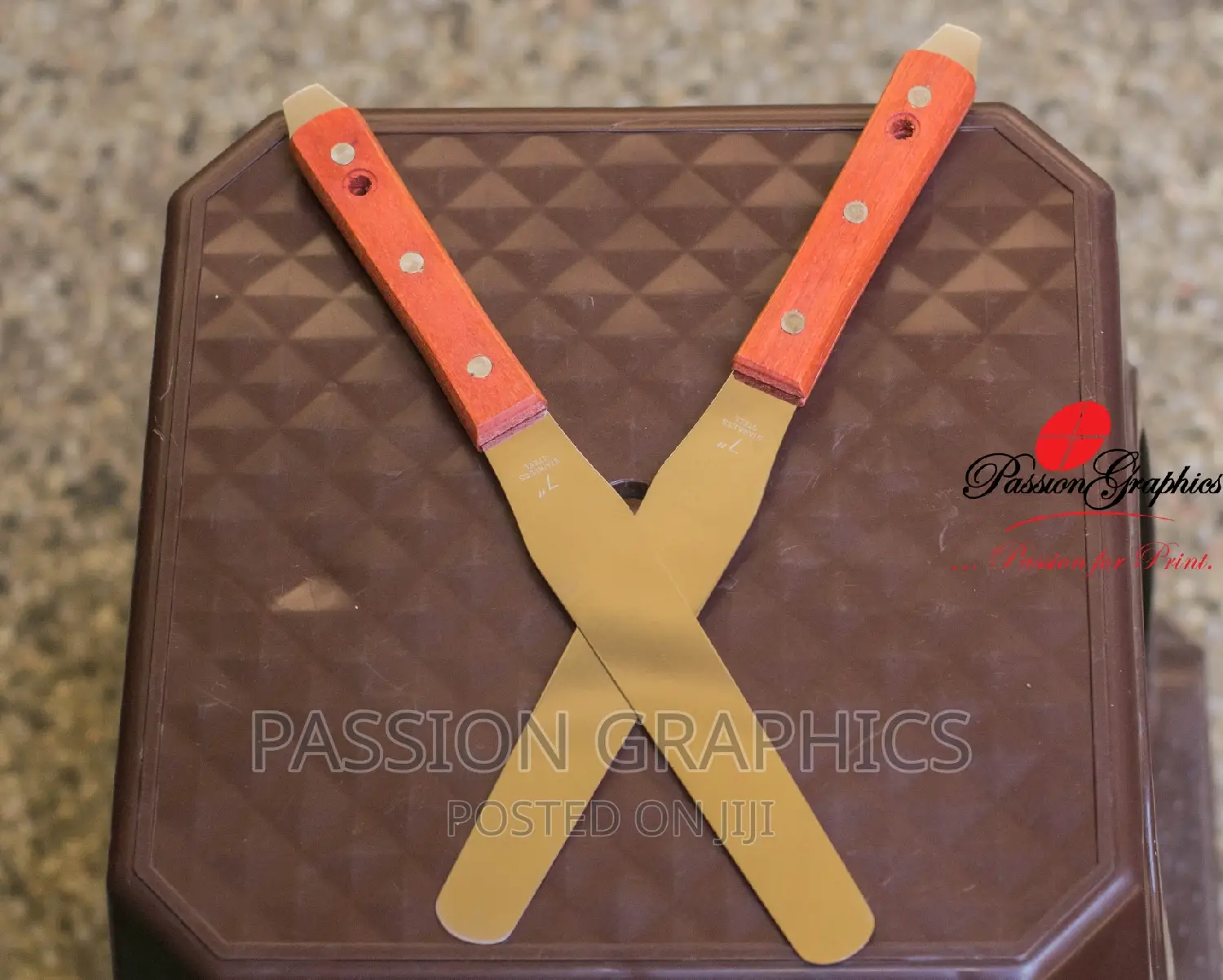 Stainless Steel Ink Knife Or Spatula
