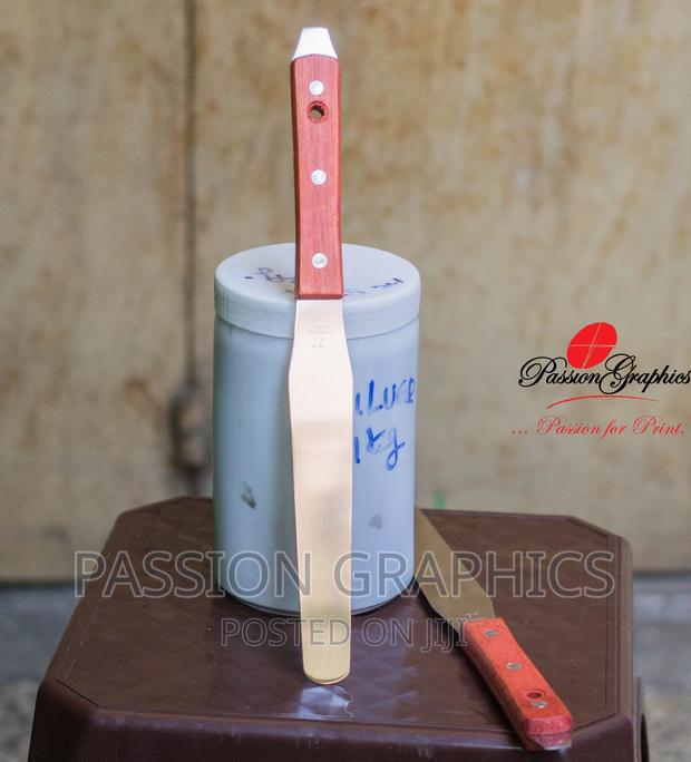 Stainless Steel Ink Knife (Screen Printing) - main view