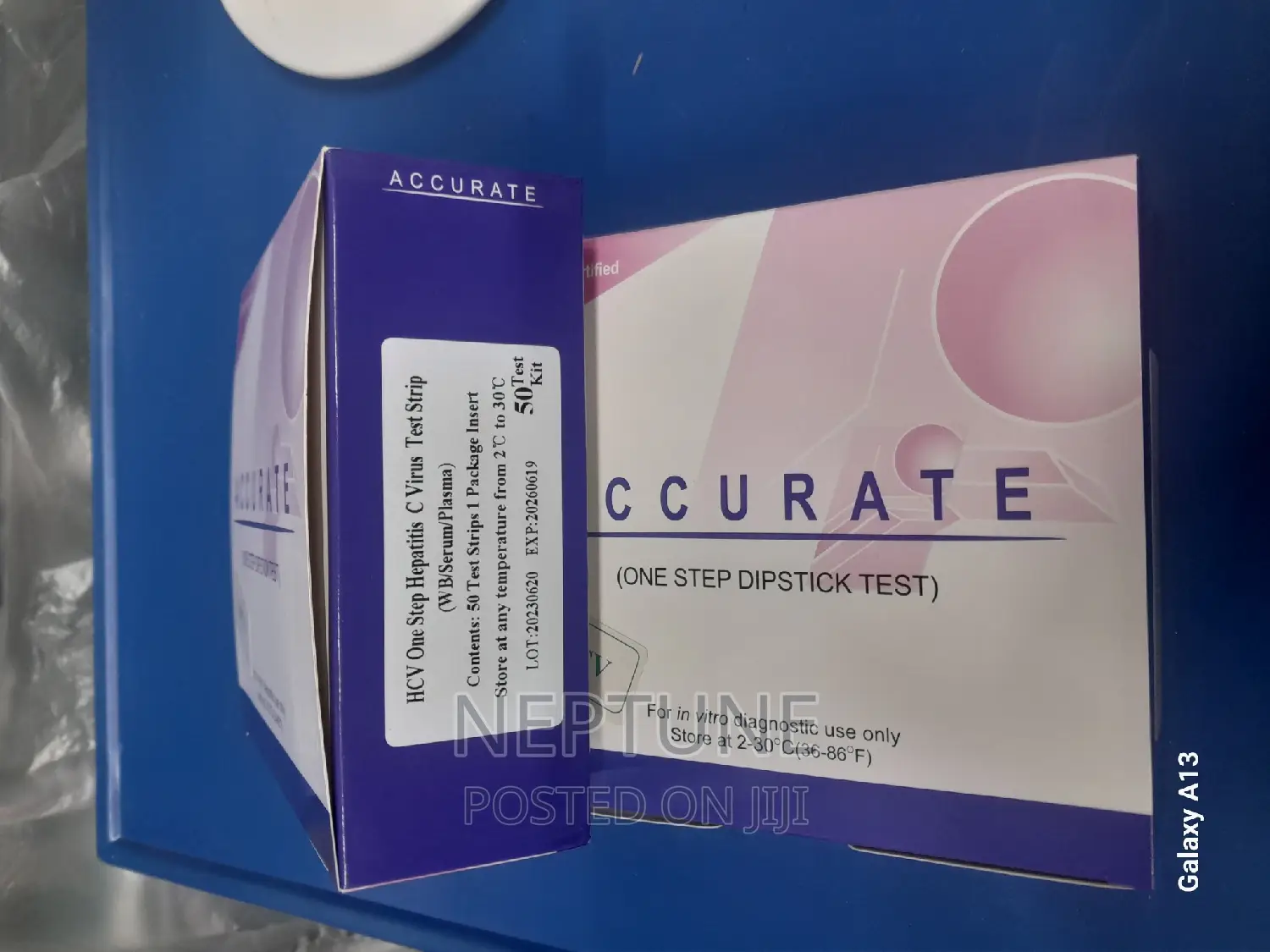 Hepatitis C Test Strip