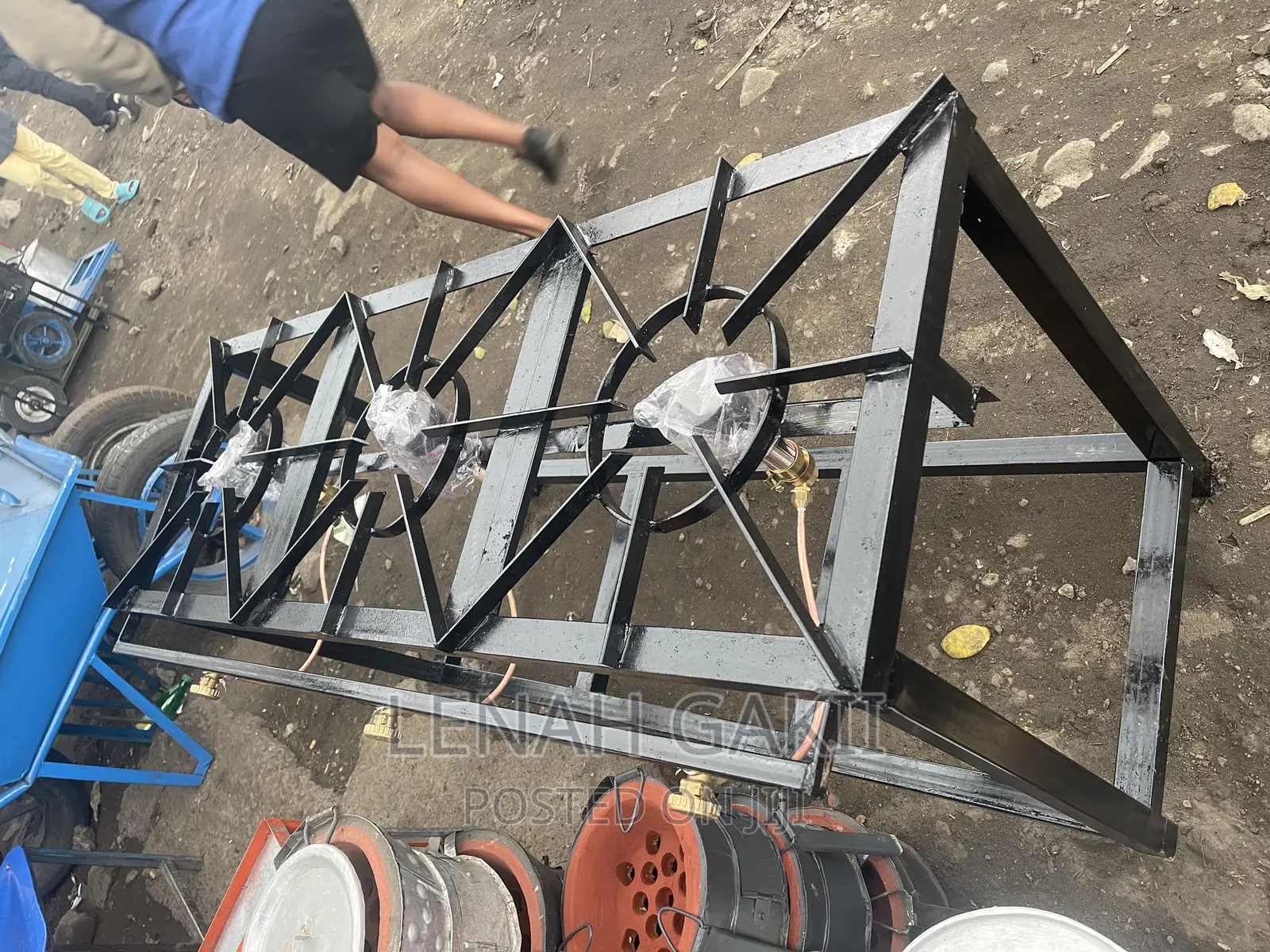 Three Burner High Pressure