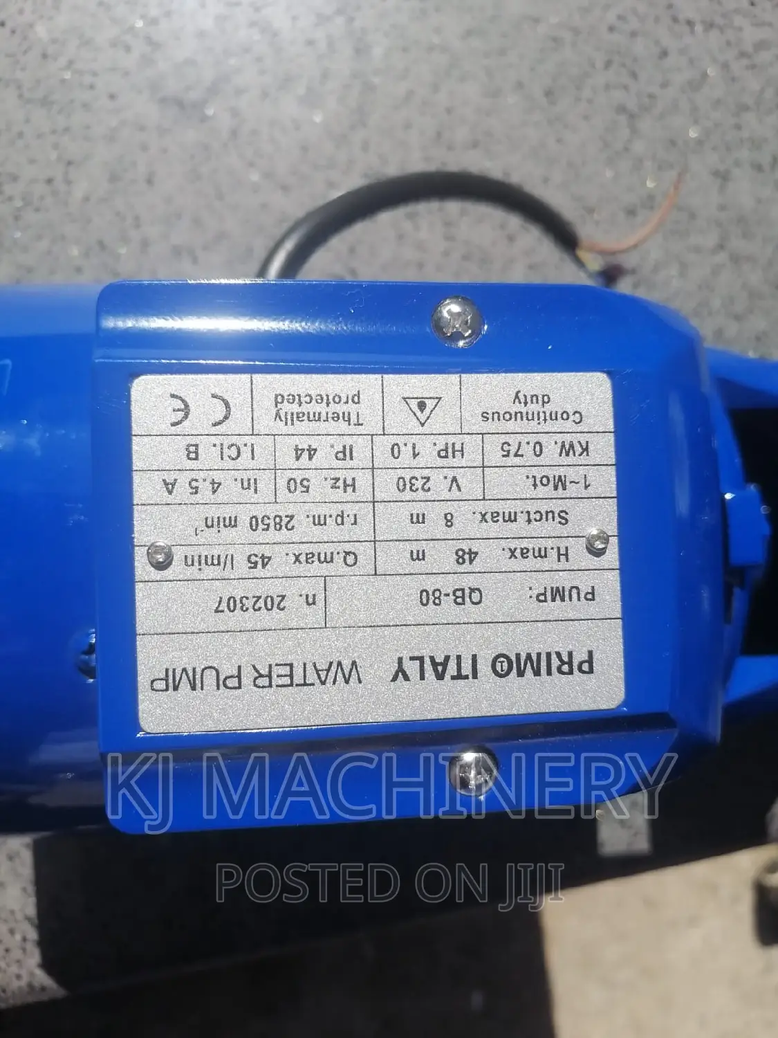 Booster Pump 0.5hp Quality Assured Machine