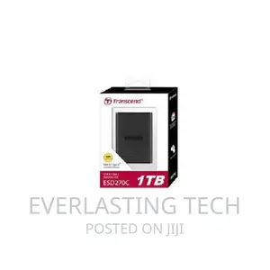 Transcend Esd270c Portable External SSD 1tb – Black