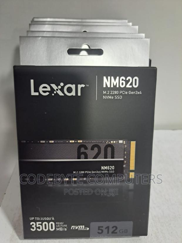 Lexar Nm620 M. 2 2280pclegen Nvme Ssd 512gb