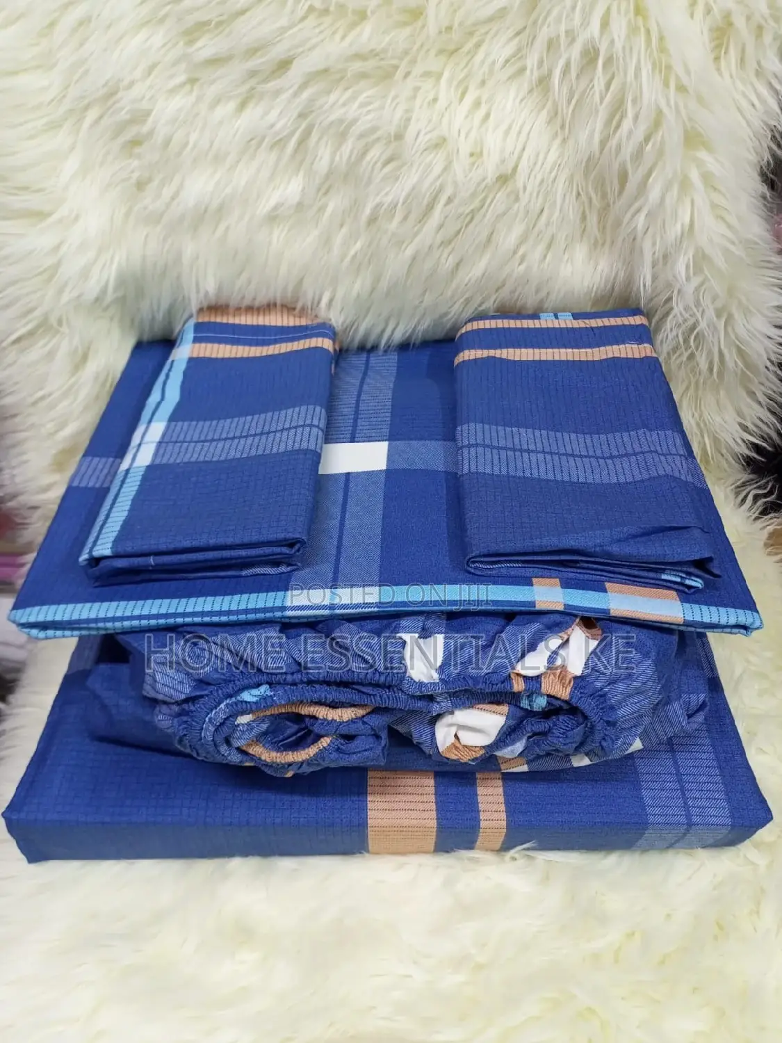 Cotton Mattress Cover+2 Bedsheet+2 Pillow Cases 6x7