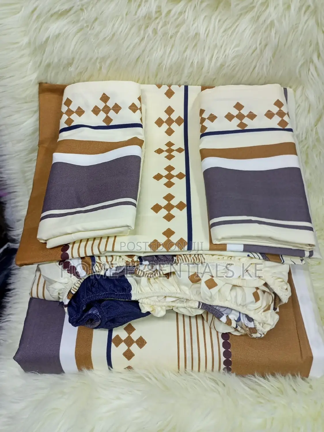Cotton Mattress Cover+2 Bedsheet+2 Pillow Cases 6x7