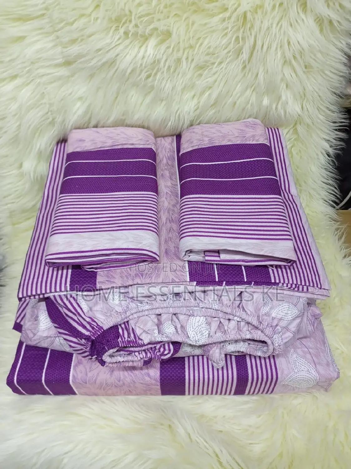 Cotton Mattress Cover+2 Bedsheet+2 Pillow Cases 6x7
