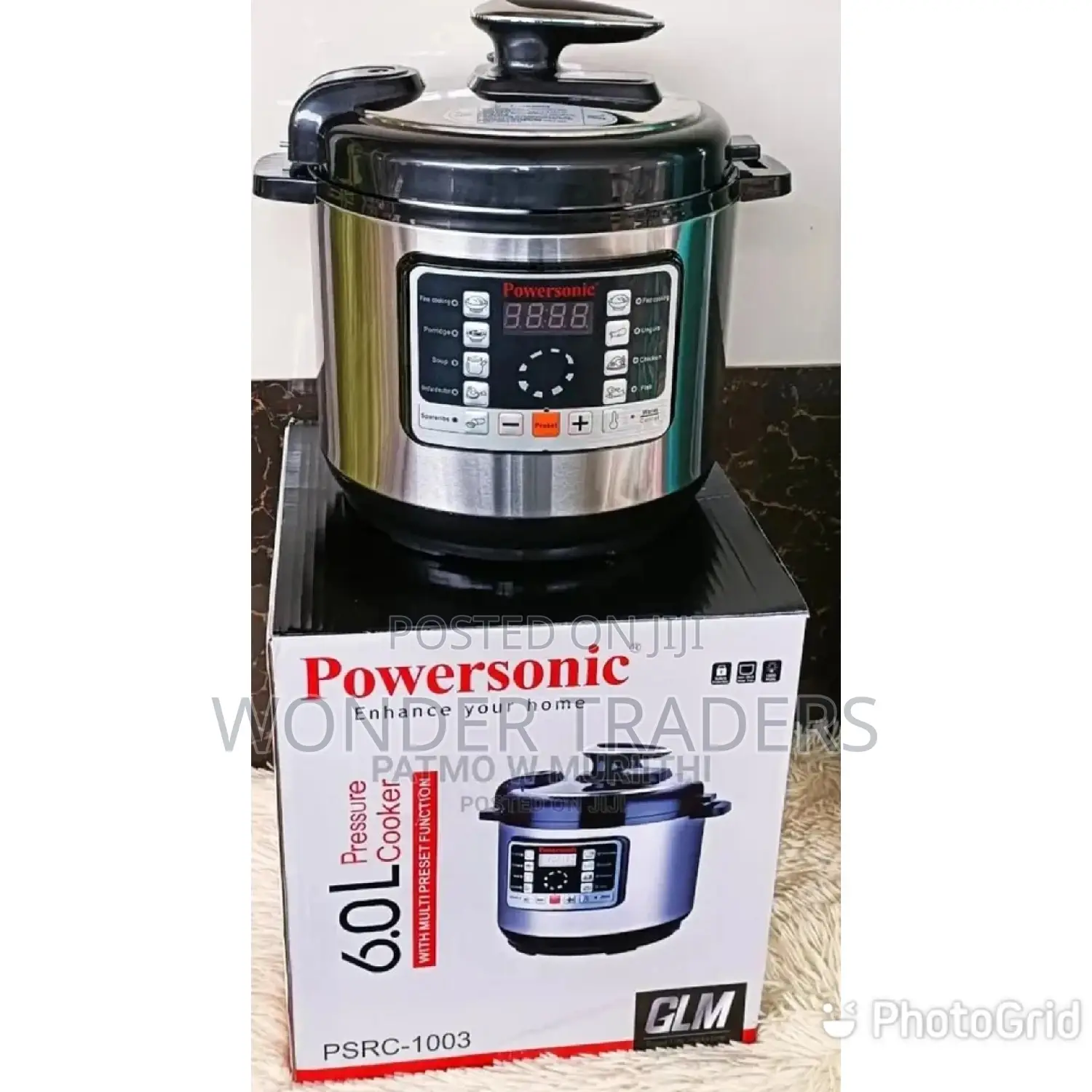 Apowersomic Electric Pressure Cooker 6litre