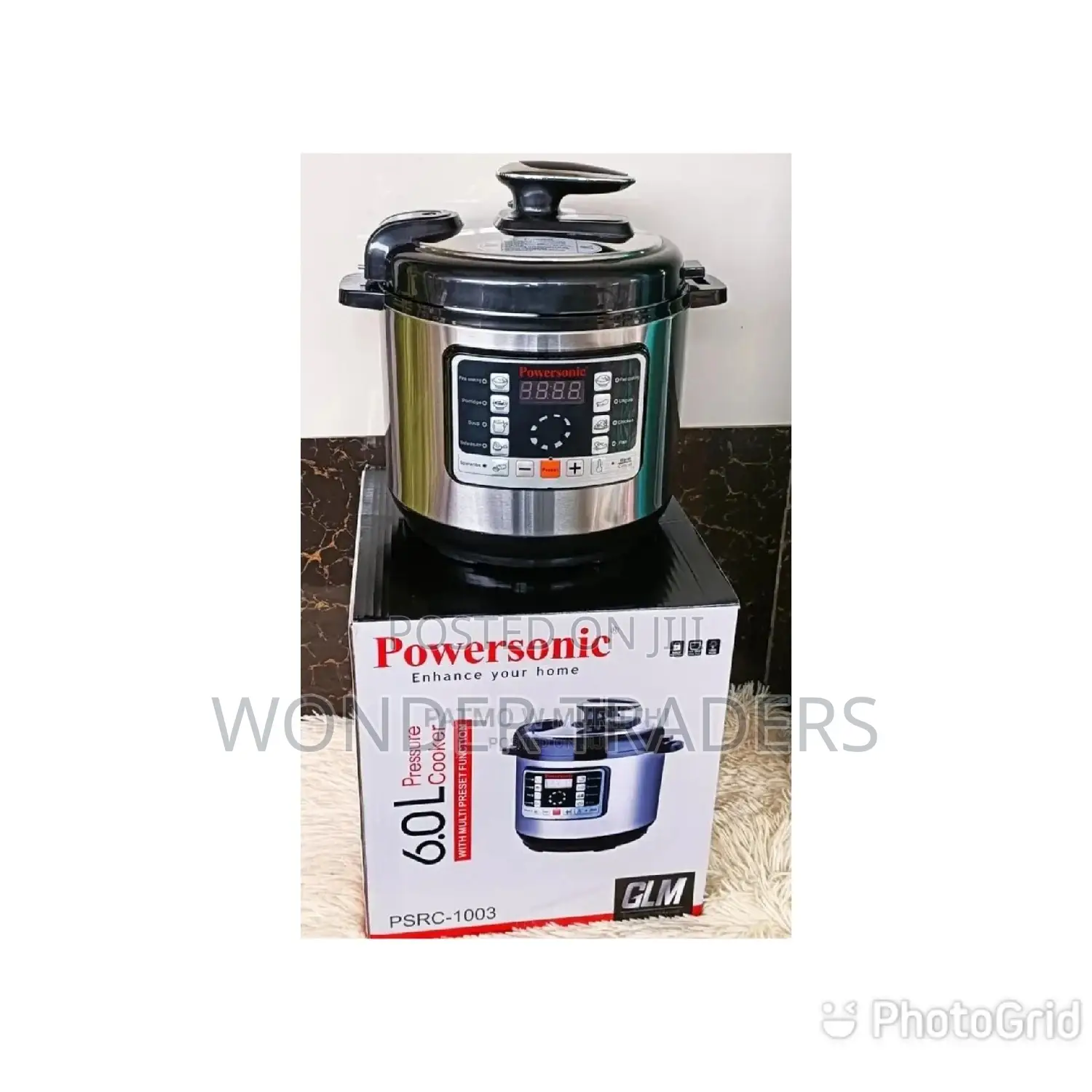 Apowersomic Electric Pressure Cooker 6litre