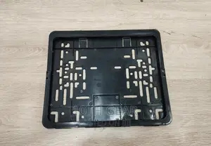 Fibre Number Plate Short Black