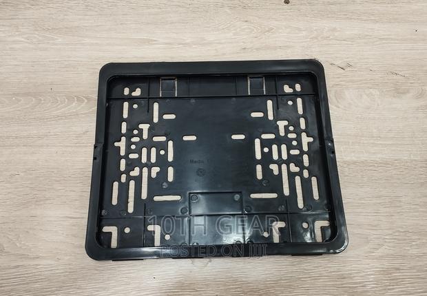 Fibre Number Plate Short Black - main view