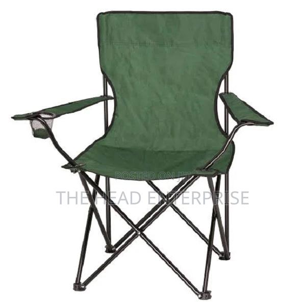 Jungle Green Camping Chair - main view