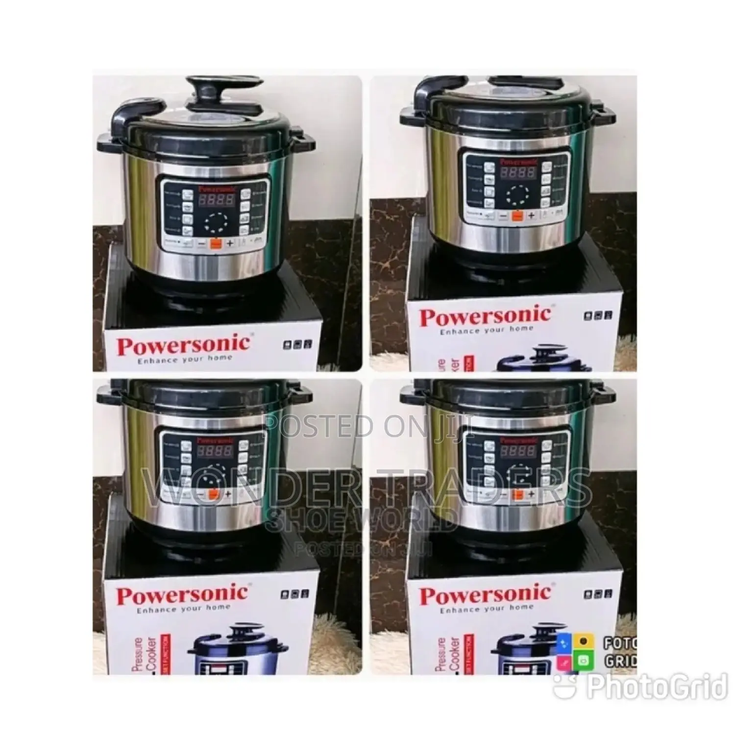 Powersomic Electric Pressure Cooker 6litre,