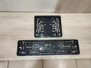 Numberplate Holder License Plate New Generation Black