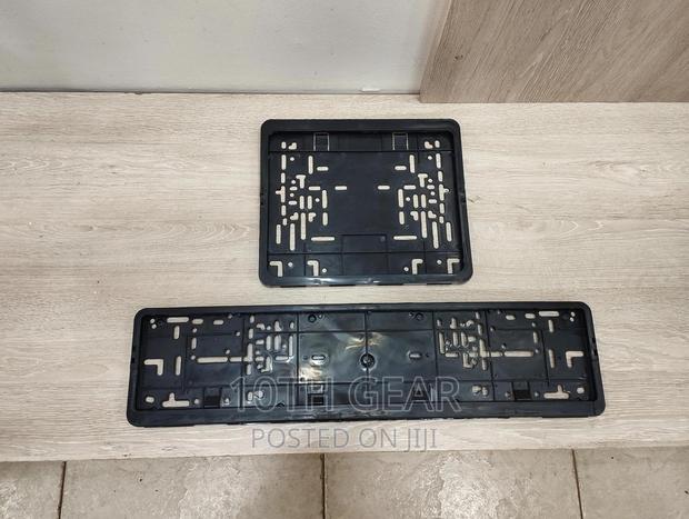 Numberplate Holder License Plate New Generation Black