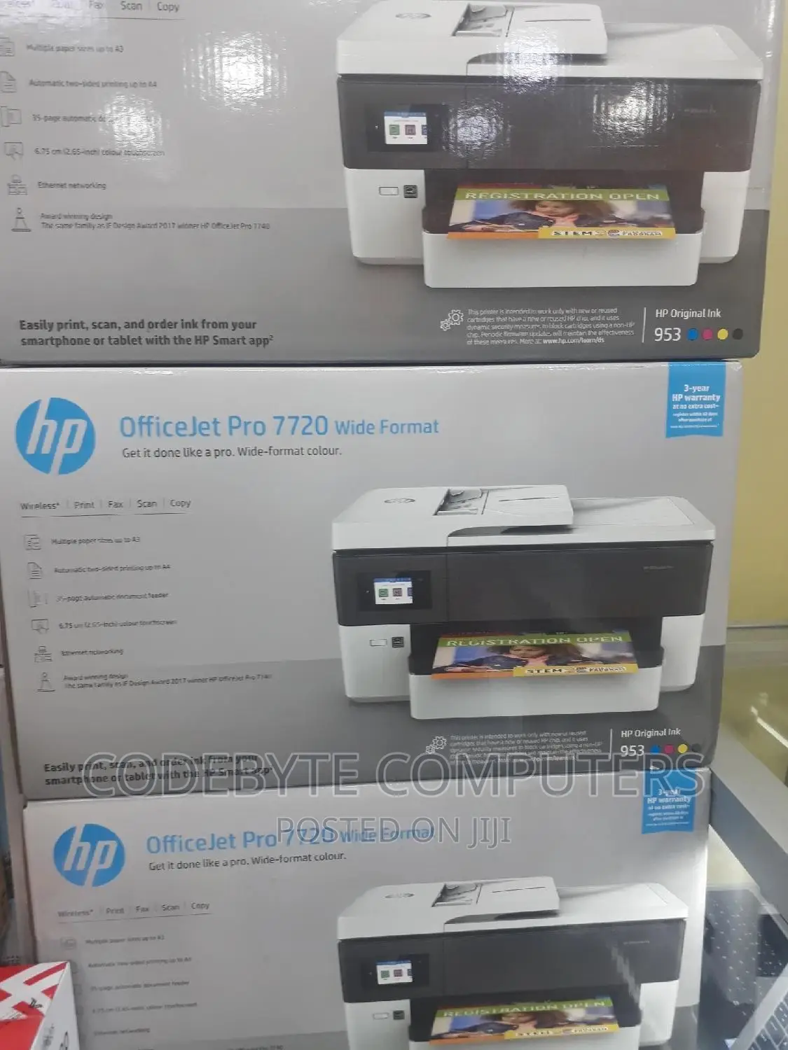 Officejet Pro 7720 Printer HP
